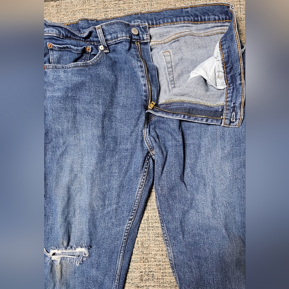 Levis 505 Jeans 38x32 - Picture 4 of 6